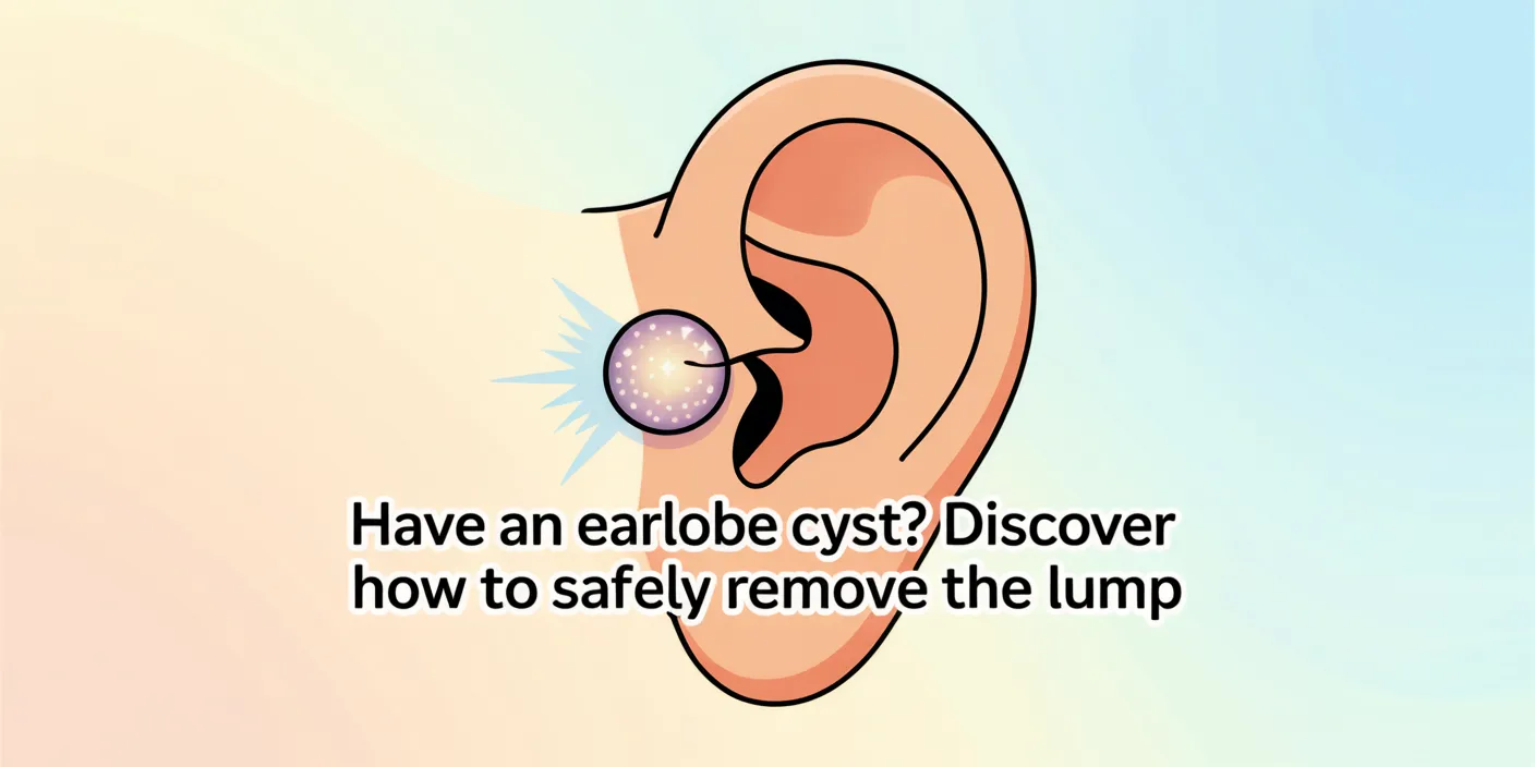 earlobe cyst